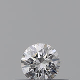 0.19 carat Round diamond D  VVS1 Excellent