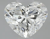 0.50 carat Heart diamond F VS1 