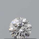 0.18 carat Round diamond E  VVS2 Excellent