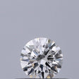 0.26 carat Round diamond E IF Excellent