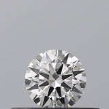 0.18 carat Round diamond D  VVS2 Excellent