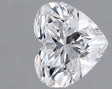 0.81 carat Heart diamond F SI1 