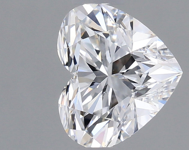 0.81 carat Heart diamond F SI1 