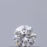 0.19 carat Round diamond D VVS1 Excellent