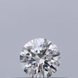 0.25 carat Round diamond E IF Excellent