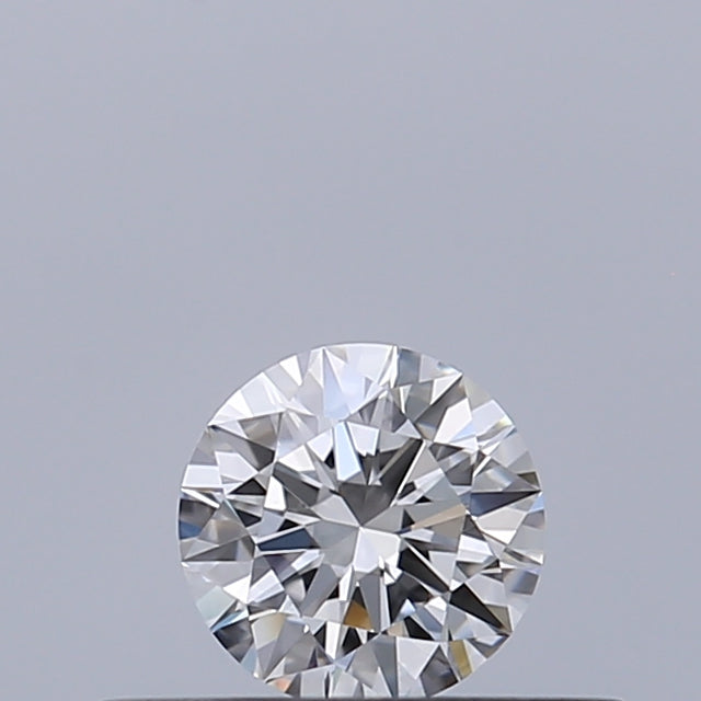 0.25 carat Round diamond E IF Excellent