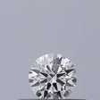 0.18 carat Round diamond E VVS1 Excellent
