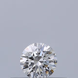 0.19 carat Round diamond D VVS1 Excellent