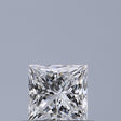 0.31 carat Princess diamond D VVS1 