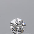 0.19 carat Round diamond D IF Excellent
