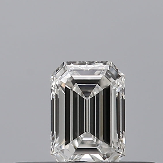 0.23 carat Emerald diamond E VVS2 