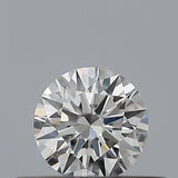 0.24 carat Round diamond E  VVS1 Excellent