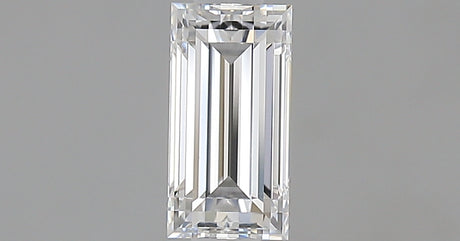 0.61 carat Baguette diamond E VVS2 