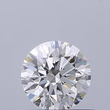 0.53 carat Round diamond E VVS1 Excellent