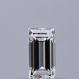 0.23 carat Baguette diamond F IF 