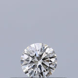 0.18 carat Round diamond E VVS2 Excellent