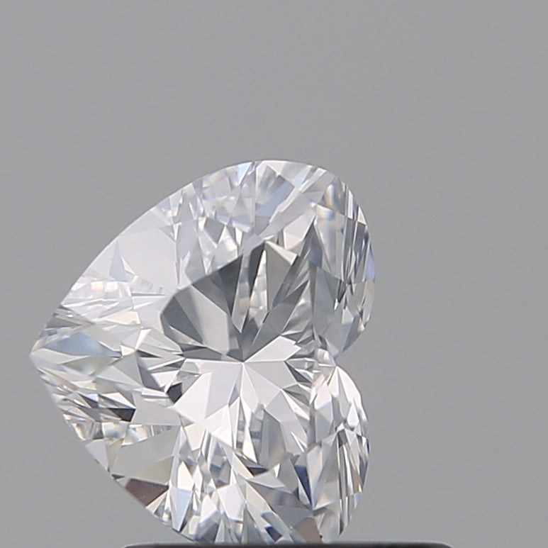 0.85 carat Heart diamond D  SI2