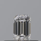 0.24 carat Emerald diamond E  VVS2