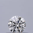 0.25 carat Round diamond E VVS2 Excellent