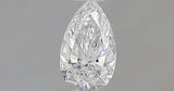 0.27 carat Pear diamond D IF 