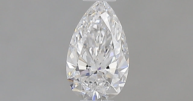 0.27 carat Pear diamond D IF 