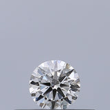 0.18 carat Round diamond E VVS2 Excellent