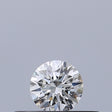 0.18 carat Round diamond E VVS1 Excellent