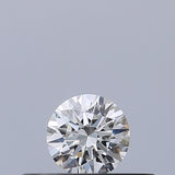 0.18 carat Round diamond E VVS1 Excellent