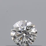 0.27 carat Round diamond E VVS1 Excellent