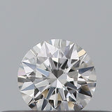 0.19 carat Round diamond F  VVS1 Excellent