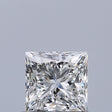 0.53 carat Princess diamond F VVS1 
