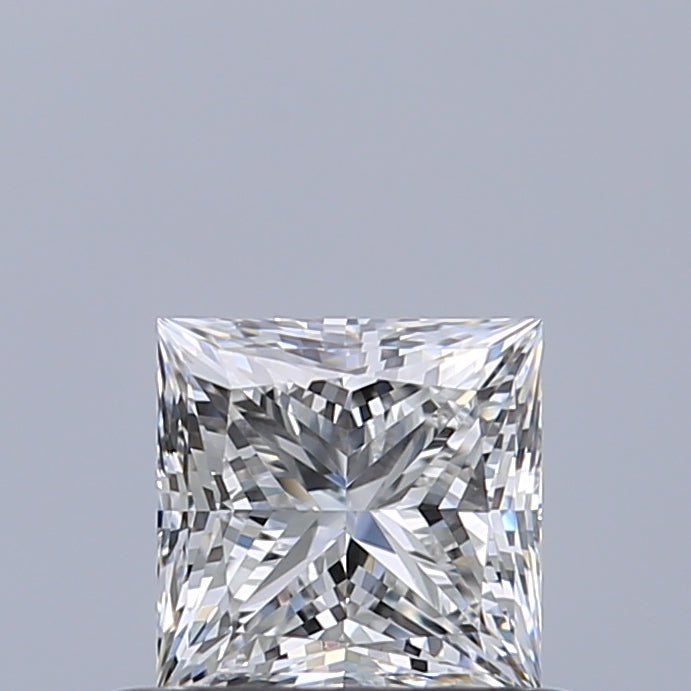 0.53 carat Princess diamond F VVS1 