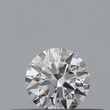 0.19 carat Round diamond E  VVS1 Excellent