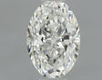 0.43 carat Oval diamond H IF 