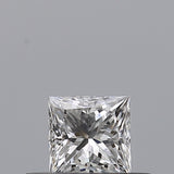 0.23 carat Princess diamond D  VS1