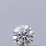 0.21 carat Round diamond D IF Excellent