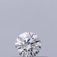 0.18 carat Round diamond F VVS1 Excellent