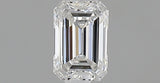 0.25 carat Emerald diamond E  VVS2