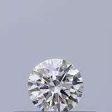 0.22 carat Round diamond E VVS1 Excellent