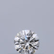 0.18 carat Round diamond D VVS2 Excellent