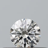 0.18 carat Round diamond F  VVS1 Excellent