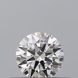0.24 carat Round diamond F VVS2 Excellent