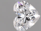 0.40 carat Heart diamond F IF 