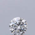 0.25 carat Round diamond E VVS1 Excellent