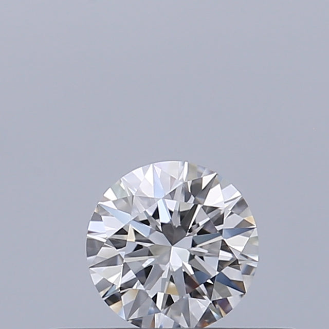 0.25 carat Round diamond E VVS1 Excellent