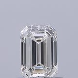 0.50 carat Emerald diamond E VVS2 VeryGood