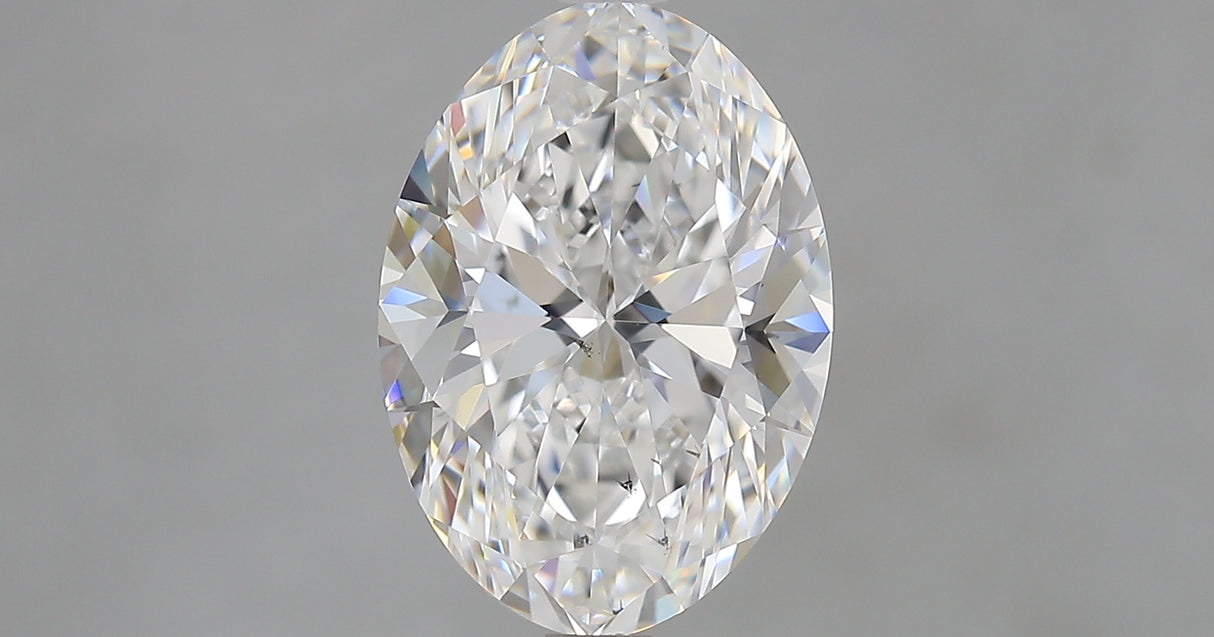 3.56 carat Oval diamond E SI1 