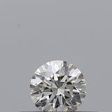 0.18 carat Round diamond F  VVS2 Excellent