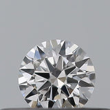 0.19 carat Round diamond D  VVS1 Excellent