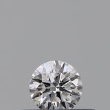 0.18 carat Round diamond E  VVS2 Excellent